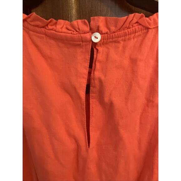 Saint Tropez Women’s Dress XL Coral Tily‎ Eyelet Made In India - Picture 10 of 10
